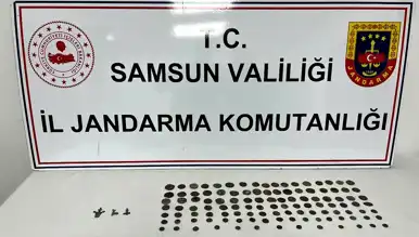 Samsun'da 113 Tarihi Sikkeler Ele Geçirildi